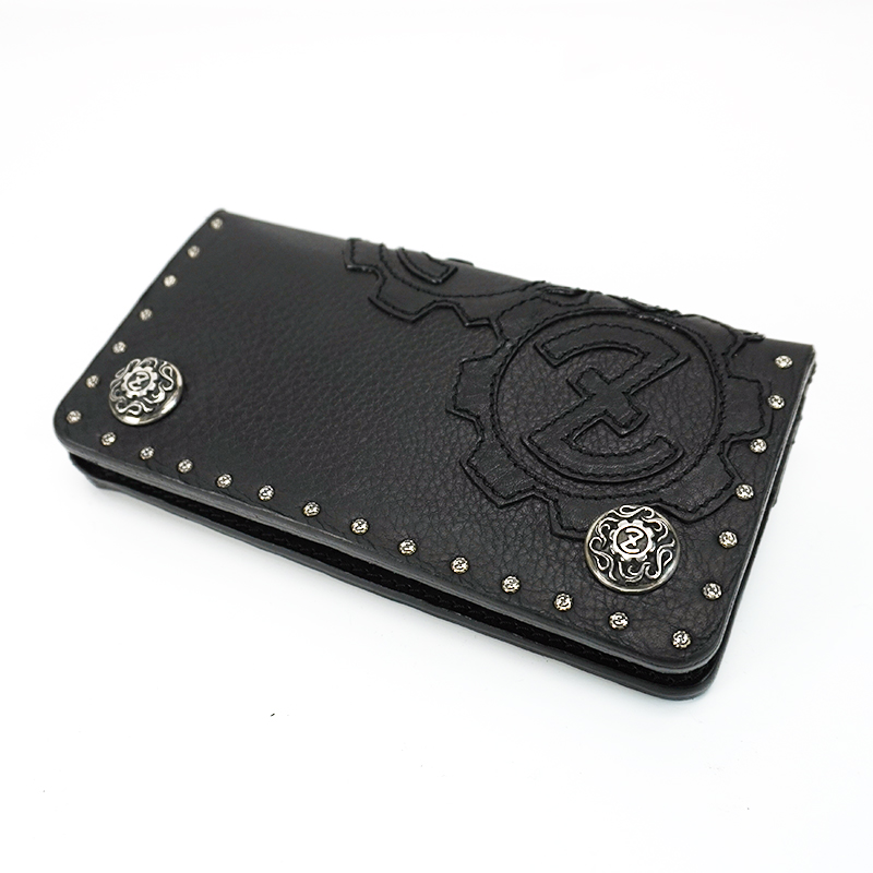OUTLAW WALLET -Cow Black 3 Patch-の画像
