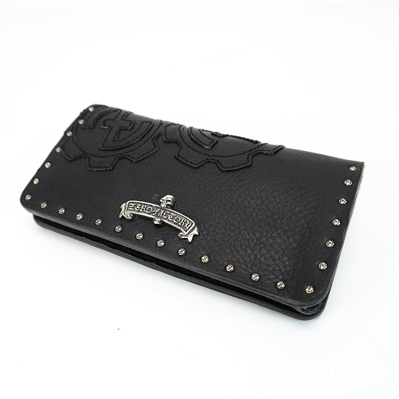 OUTLAW WALLET -Cow Black 3 Patch-の画像