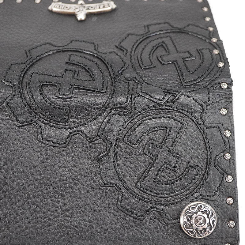 OUTLAW WALLET -Cow Black 3 Patch-の画像