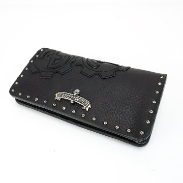 OUTLAW WALLET -Cow Black 3 Patch-の画像