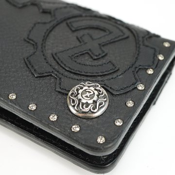 OUTLAW WALLET -Cow Black 3 Patch-の画像
