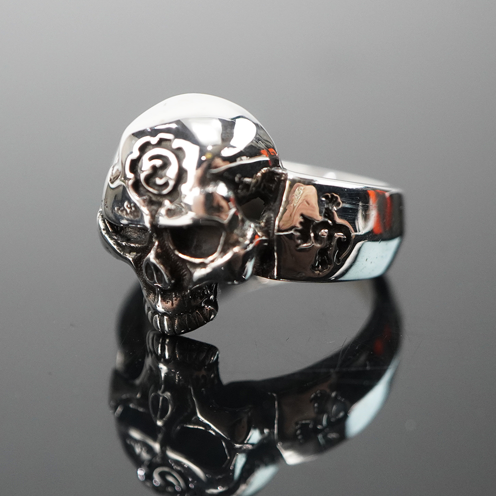 Stare-Skull-Ring -Half-の画像