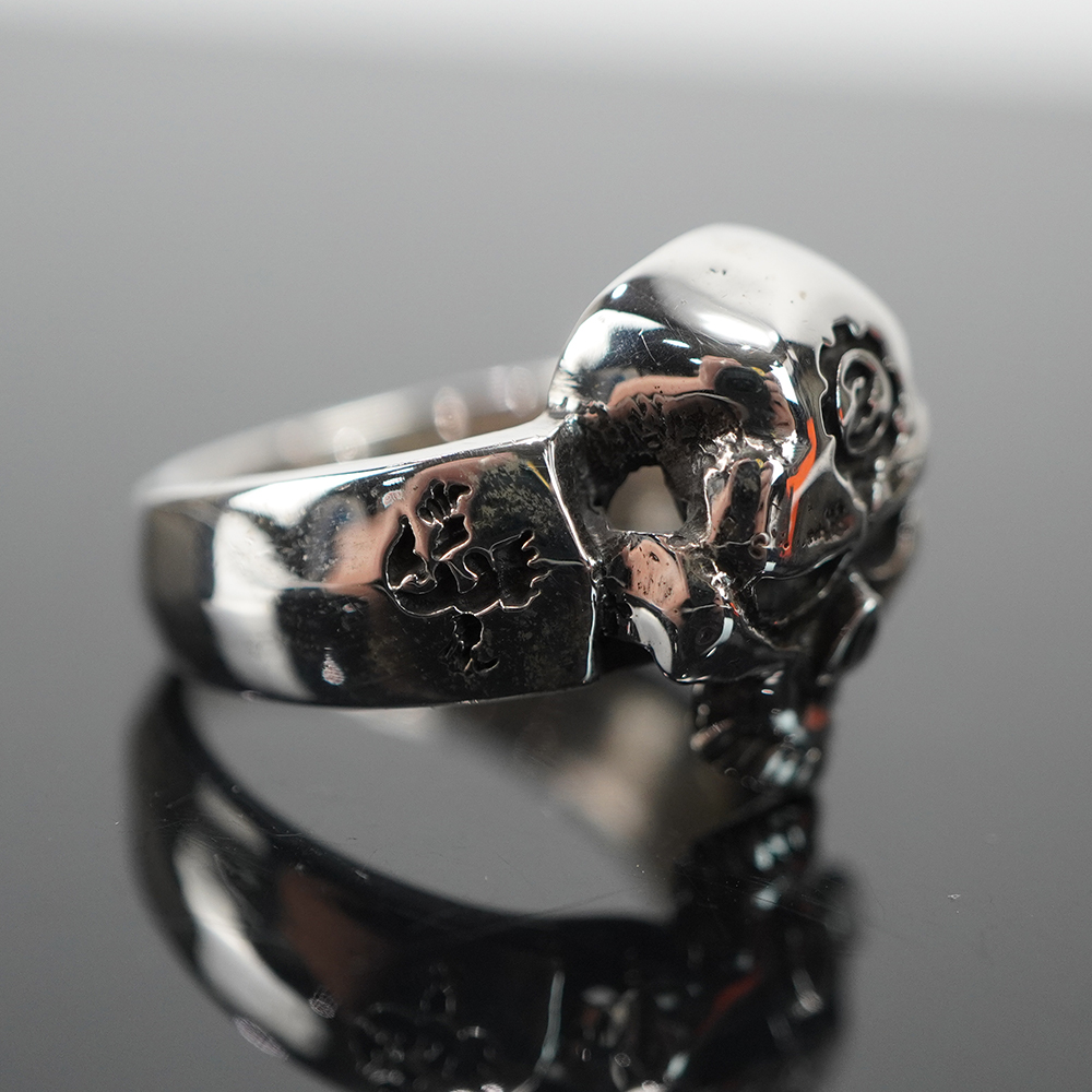 Stare-Skull-Ring -Half-の画像