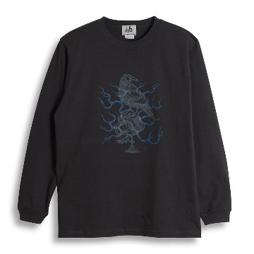 【THE HIGHEST × ZERO-FACTORY 】 ロングTシャツ -BK-の画像