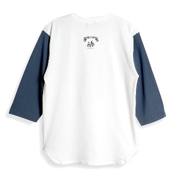 【THE HIGHEST × ZERO-FACTORY 】 3/4Tシャツ -NV-の画像