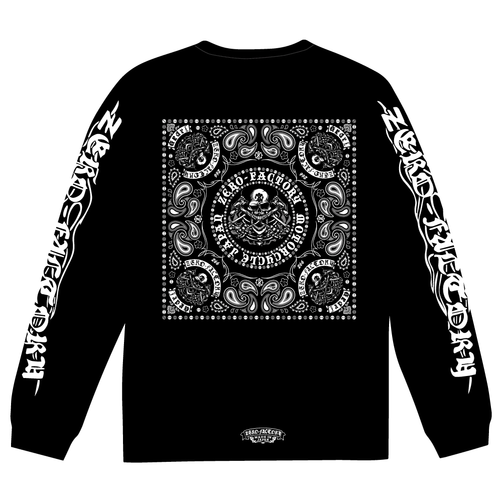 BANDANA ロングTシャツ -Black-の画像