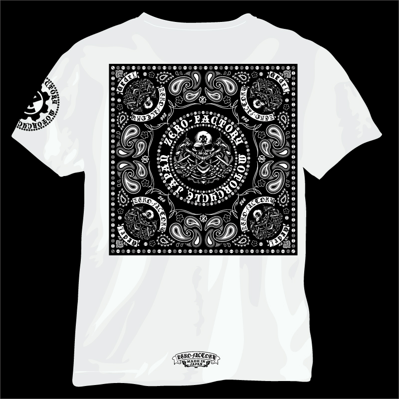 BANDANA Tシャツ -White-の画像
