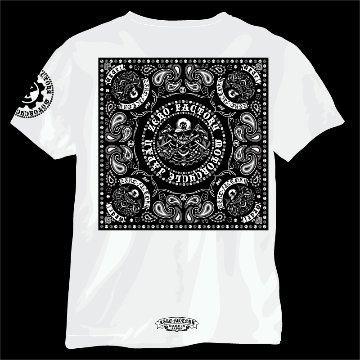 BANDANA Tシャツ -White-の画像