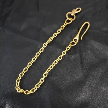 Brass 小判 Wallet Chain (φ2mm)の画像