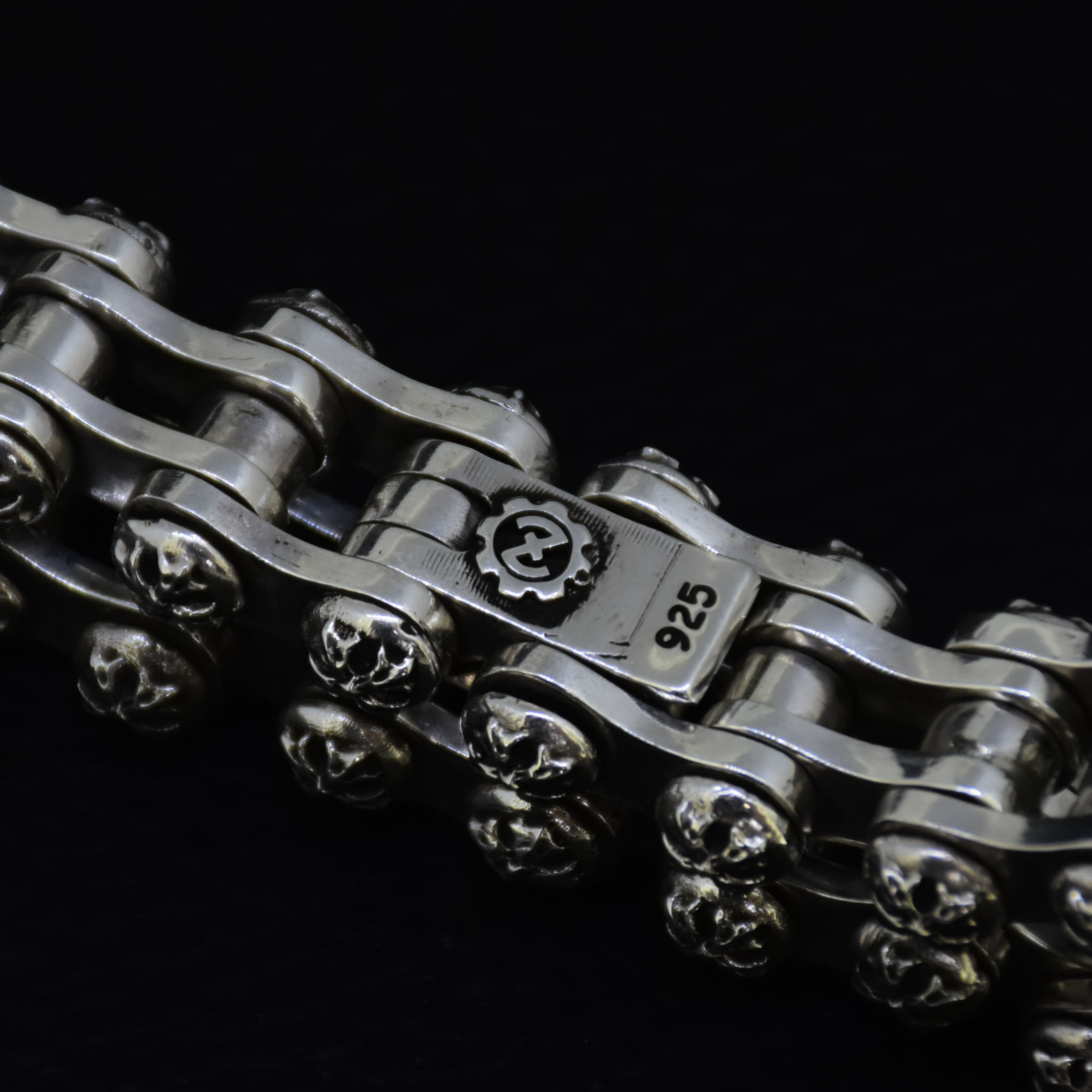 Cross Biker Chain Bracelet画像
